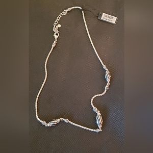 John Madeiros silver and bead necklace
